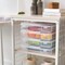 IRIS USA 6 Pack for 12" x 12" Paper Thick Portable Plastic Scrapbook Paper Storage Cases with Built-in Handle, Clear